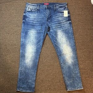 GUESS New Men's Blue Skinny Jeans size 38x30